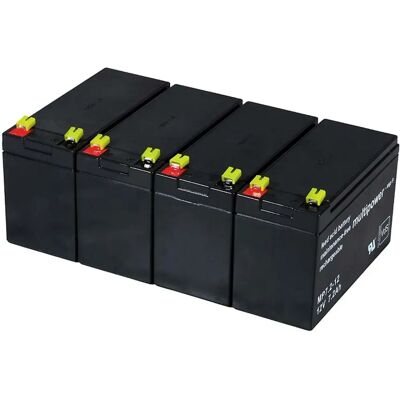 Powery Rbc 8 Olovo-alkalické Baterie - 12V 7,2Ah - UPS Powery Rbc 8 Olovo-alkalické Baterie - 12V 7,2Ah - UPS