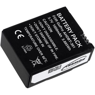 Baterie POWERY AHDBT-301 - Kompatibilní s GoPro Baterie POWERY AHDBT-301 - Kompatibilní s GoPro