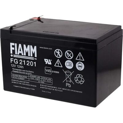 FIAMM Olověná baterie pro vozíky a elektrické skútry 12V 12Ah - Vysoce kvalitní FIAMM Olověná baterie pro vozíky a elektrické skútry 12V 12Ah - Vysoce kvalitní