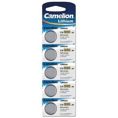 Camelion CR2032-BP5 Lithium Einweg-Batterie - Batterie Camelion CR2032-BP5 Lithium Einweg-Batterie - Batterie
