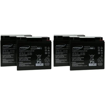 Powery APC Smart-UPS 2200 Gel-Batterie - 12V 18Ah Blei-Säure Powery APC Smart-UPS 2200 Gel-Batterie - 12V 18Ah Blei-Säure