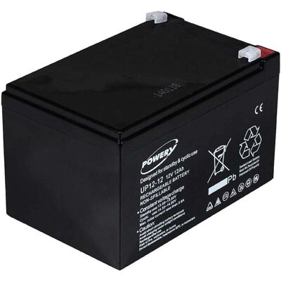 Gelová Baterie Powery 12V 12Ah pro Invalidní Vozíky - Elektrická Vozidla Gelová Baterie Powery 12V 12Ah pro Invalidní Vozíky - Elektrická Vozidla