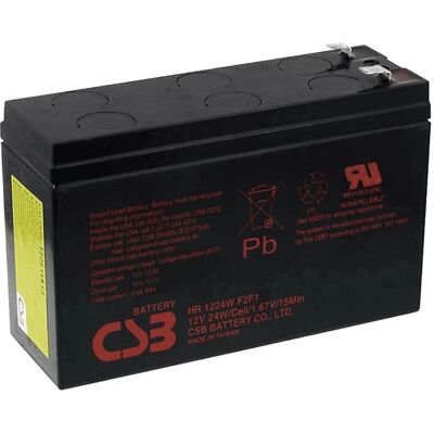 CSB 12V 6Ah Uzavřená olověná baterie pro UPS ES400 CSB 12V 6Ah Uzavřená olověná baterie pro UPS ES400