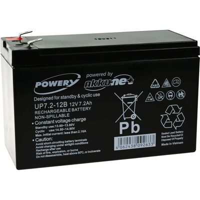 Gelová baterie pro SAI APC Smart-UPS SC 420 - Powery, Dobíjecí, Uzavřená olovo-kyslíková Gelová baterie pro SAI APC Smart-UPS SC 420 - Powery, Dobíjecí, Uzavřená olovo-kyslíková