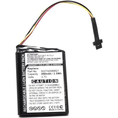 GPS baterie POWERY VF6S - Vysoce kvalitní 950mAh dobíjecí GPS baterie POWERY VF6S - Vysoce kvalitní 950mAh dobíjecí