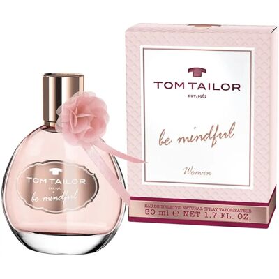 Tom Tailor Be Mindful Woman Eau de Toilette - Květnatá, Ovocná, 50ml Tom Tailor Be Mindful Woman Eau de Toilette - Květnatá, Ovocná, 50ml