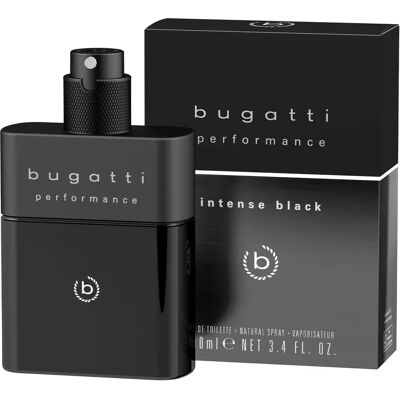Bugatti Performance Intense Black - EDT 100ml Voor Hem Bugatti Performance Intense Black - EDT 100ml Voor Hem