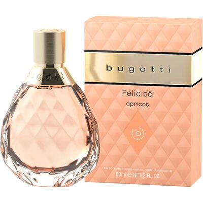 Bugatti Felicità Apricot pour elle EdP - Eau de Parfum - Publicité Bugatti Felicità Apricot pour elle EdP - Eau de Parfum - Publicité