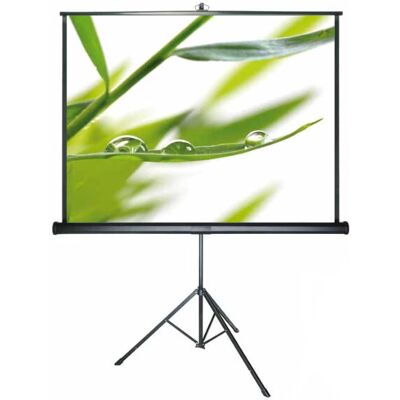 Écran de projection Deluxx - Format 1:1 - Blanc Mat - Publicité Écran de projection Deluxx - Format 1:1 - Blanc Mat - Publicité