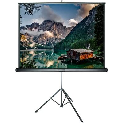 Écran de projection tripode Deluxx Advanced - 203x203cm - Blanc Mat - Écran de projection - Publicité Écran de projection tripode Deluxx Advanced - 203x203cm - Blanc Mat - Écran de projection - Publicité