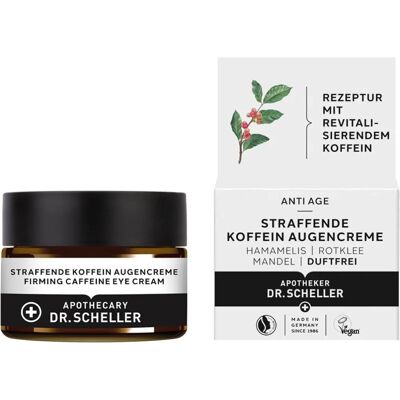 Dr. Scheller Gesichtspleje strammende Augencreme mit Koffein - 15ml Dr. Scheller Gesichtspleje strammende Augencreme mit Koffein - 15ml