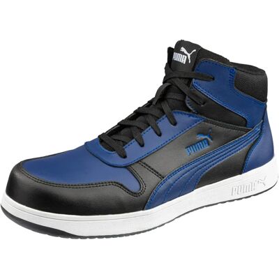Puma Sicherheitsschuhe - Frontcourt Blau/Schwarz Mid S3L - Sicherheitsschuhe Puma Sicherheitsschuhe - Frontcourt Blau/Schwarz Mid S3L - Sicherheitsschuhe