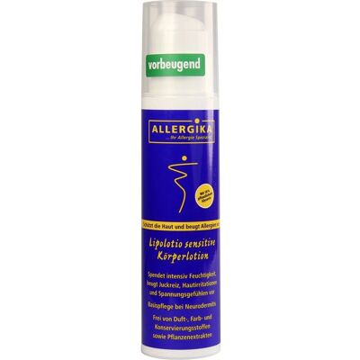Allergika Lipolotion sensitive - Körperlotion - Feuchtigkeit & Schutz Allergika Lipolotion sensitive - Körperlotion - Feuchtigkeit & Schutz