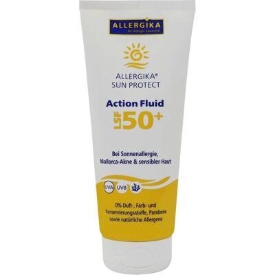Allergika Sun Protect Action Fluid SPF 50+ - Sonnencreme Allergika Sun Protect Action Fluid SPF 50+ - Sonnencreme