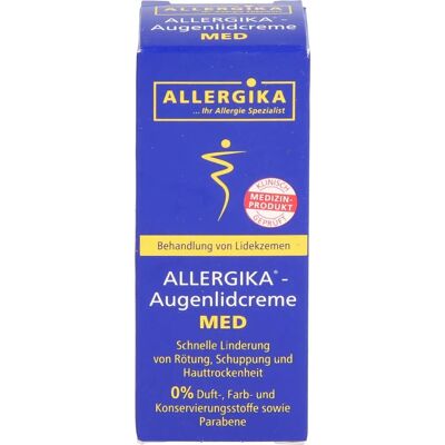 ALLERGIKA Med Augenlidcreme - für trockene, atopische, irritative, kontaktallergische Lidekzemen ALLERGIKA Med Augenlidcreme - für trockene, atopische, irritative, kontaktallergische Lidekzemen