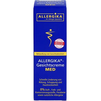 Allergika Med Gesichtscreme - 50ml, 24h, Kortisonfrei Allergika Med Gesichtscreme - 50ml, 24h, Kortisonfrei