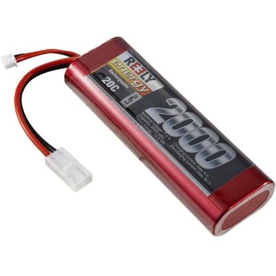 Reely Batteripakke - 7.4V 2000mAh - Hardcase - Tamiya Reely Batteripakke - 7.4V 2000mAh - Hardcase - Tamiya