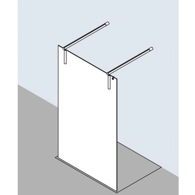 Kermi Walk-In XS Match0 - Sicherheitsglas Duschkabine Kermi Walk-In XS Match0 - Sicherheitsglas Duschkabine