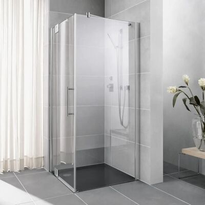 Paroi latérale Kermi Pasa XP - 93x200cm - Argent Mat - Paroi de douche - Publicité Paroi latérale Kermi Pasa XP - 93x200cm - Argent Mat - Paroi de douche - Publicité