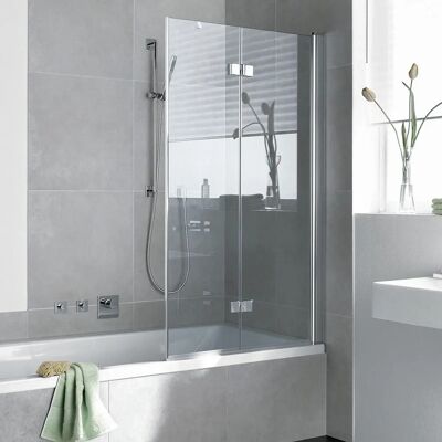 Porte de Douche Pliable Kermi Diga - Clair, 120-150cm, Droite - Publicité Porte de Douche Pliable Kermi Diga - Clair, 120-150cm, Droite - Publicité