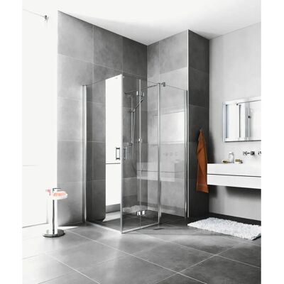 Kermi Diga Porte de Douche - Verre de Sécurité, Coin, Pliant, 880-900mm - Publicité Kermi Diga Porte de Douche - Verre de Sécurité, Coin, Pliant, 880-900mm - Publicité