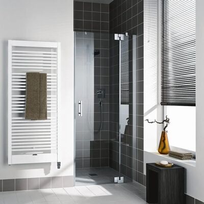 Porte de Douche en Verre Kermi Filia XP - Pivotante, Argent Brillant - Douche - Publicité Porte de Douche en Verre Kermi Filia XP - Pivotante, Argent Brillant - Douche - Publicité