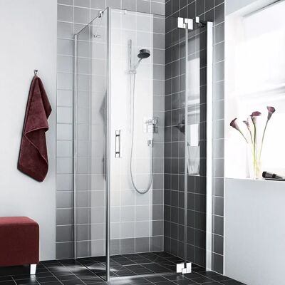 Kermi FX1WR Duschtür - Sicherheitsglas, Silber Hochglanz, 120x200cm Kermi FX1WR Duschtür - Sicherheitsglas, Silber Hochglanz, 120x200cm