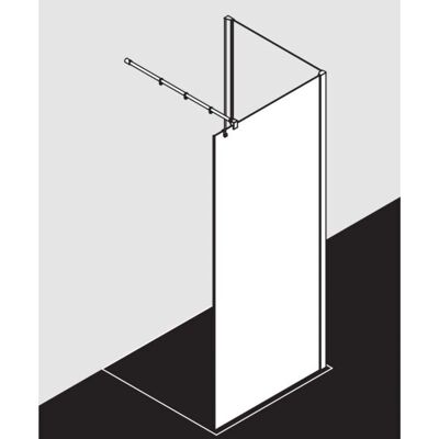 Écran de douche Kermi Filia XP - 80x200cm - Argent - Verre trempé - Publicité Écran de douche Kermi Filia XP - 80x200cm - Argent - Verre trempé - Publicité