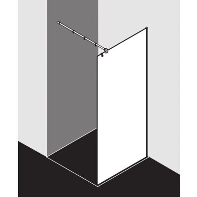 Écran de Douche en Verre Kermi - 117,5x200cm - Argent Brillant - Verre de Sécurité - Stabilisation à 90° - Publicité Écran de Douche en Verre Kermi - 117,5x200cm - Argent Brillant - Verre de Sécurité - Stabilisation à 90° - Publicité