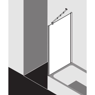 Panneau latéral raccourci pour baignoire Kermi Filia XP - Verre de sécurité, Fabriqué en Allemagne - Publicité Panneau latéral raccourci pour baignoire Kermi Filia XP - Verre de sécurité, Fabriqué en Allemagne - Publicité