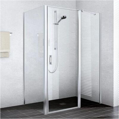 Kermi Silber Mattglanz Duschtür - 80cm x 200cm - Dreh-, Teilgerahmt Kermi Silber Mattglanz Duschtür - 80cm x 200cm - Dreh-, Teilgerahmt