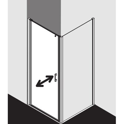 Kermi Liga Pendeltür 70cm x 200cm - Duschtür Kermi Liga Pendeltür 70cm x 200cm - Duschtür