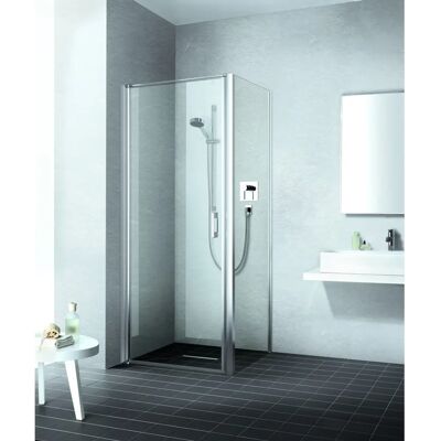 Porte de Douche Kermi Liga - 5mm Verre de Sécurité, Argent Mat - Publicité Porte de Douche Kermi Liga - 5mm Verre de Sécurité, Argent Mat - Publicité