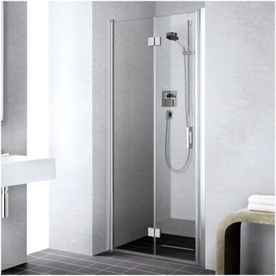 Porte de Douche Kermi Modèle LI2SL - Verre de Sécurité, Argent Mat - Publicité Porte de Douche Kermi Modèle LI2SL - Verre de Sécurité, Argent Mat - Publicité