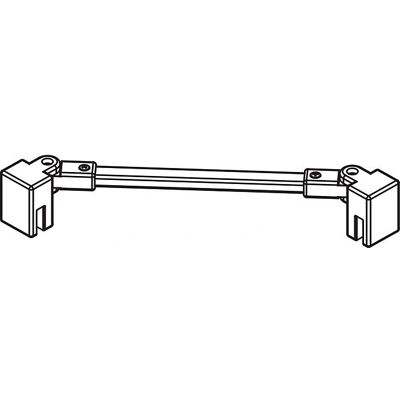 Barre de Stabilisation Kermi ZDSSVSWLI0701K - Paroi latérale / Mur / Panneau fixe - Argent Mat - Publicité Barre de Stabilisation Kermi ZDSSVSWLI0701K - Paroi latérale / Mur / Panneau fixe - Argent Mat - Publicité