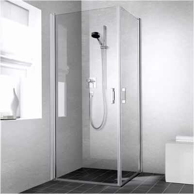 Kermi Liga Duschtür - Silber Mattglanz - 90cm x 200cm Kermi Liga Duschtür - Silber Mattglanz - 90cm x 200cm