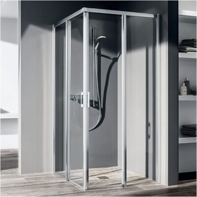 Kermi Liga Eckeinstieg - 2-teilig bodenfrei Dusche Kermi Liga Eckeinstieg - 2-teilig bodenfrei Dusche