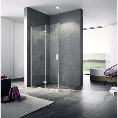 Kermi Diga Walk-In Wand Duschabtrennung - Barrierefrei, Silber Hochglanz, 80x201cm Kermi Diga Walk-In Wand Duschabtrennung - Barrierefrei, Silber Hochglanz, 80x201cm
