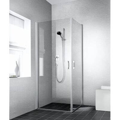 Paroi de Douche Kermi Liga - Porte Pivotante Gauche/Droite - Publicité Paroi de Douche Kermi Liga - Porte Pivotante Gauche/Droite - Publicité