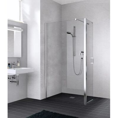 Kermi Liga Walk-In Wand mit beweglichem Flügel - Duschabtrennung Kermi Liga Walk-In Wand mit beweglichem Flügel - Duschabtrennung