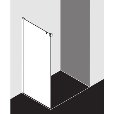 Paroi de Douche Nica de Kermi - Réglable, Verre de Sécurité, Argent - Publicité Paroi de Douche Nica de Kermi - Réglable, Verre de Sécurité, Argent - Publicité