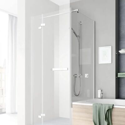 Paroi latérale de baignoire Kermi Tusca - Argent brillant, 90x175cm, Verre clair - Publicité Paroi latérale de baignoire Kermi Tusca - Argent brillant, 90x175cm, Verre clair - Publicité