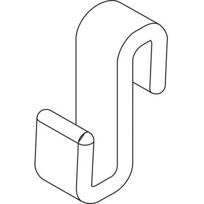 Kermi Nica Handtuch-Haken - Transparent - Für Seitenwand - Handtuchhaken Kermi Nica Handtuch-Haken - Transparent - Für Seitenwand - Handtuchhaken