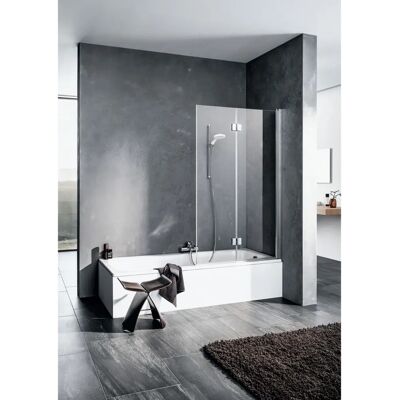 Kermi Liga Duschabtrennung 120x150cm - Silber Matt Kermi Liga Duschabtrennung 120x150cm - Silber Matt