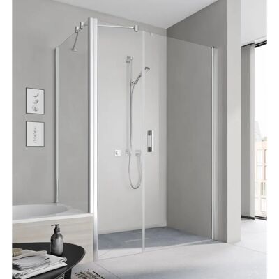 Porte de Douche Kermi Pega - 1200x2000mm, Argent Brillant, Verre Trempé - Publicité Porte de Douche Kermi Pega - 1200x2000mm, Argent Brillant, Verre Trempé - Publicité