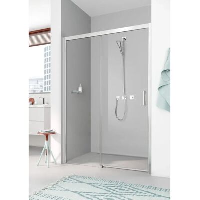 Porte de Douche Kermi Pega - 2 Panneaux, Argent Brillant, 1000x2000 mm - Porte de Douche - Publicité Porte de Douche Kermi Pega - 2 Panneaux, Argent Brillant, 1000x2000 mm - Porte de Douche - Publicité