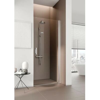 Porte de Douche Pega Kermi Argent - Sans Barrières, 98x200cm - Publicité Porte de Douche Pega Kermi Argent - Sans Barrières, 98x200cm - Publicité