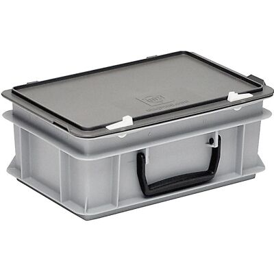 Kaiserkraft Universal Aufbewahrungsbox - 5L, 300x200x130mm, Aluminium-Silber Kaiserkraft Universal Aufbewahrungsbox - 5L, 300x200x130mm, Aluminium-Silber