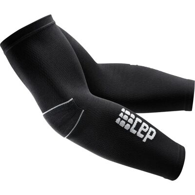 CEP Kompressionsarmlinge - Schwarz, Grau - Fitnessgeräte CEP Kompressionsarmlinge - Schwarz, Grau - Fitnessgeräte