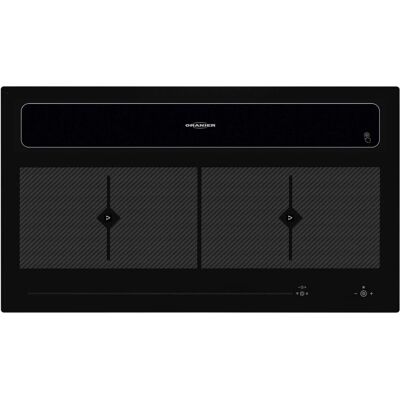 Oranier KFL 2094 bc - Nero/Aciato - Piano cottura Oranier KFL 2094 bc - Nero/Aciato - Piano cottura